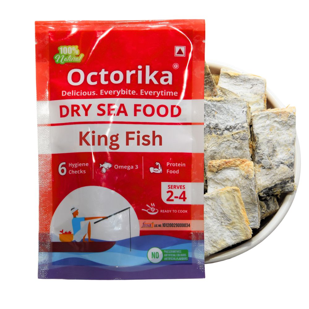 Dry King Fish - Cleaned & Ready to cook