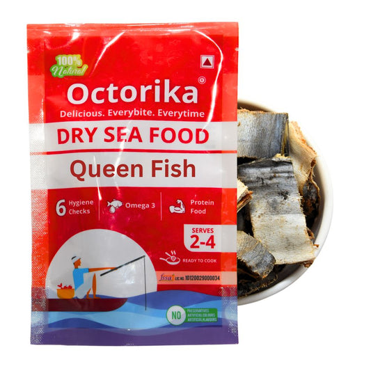 Octorica dry queen fish β cleaned and ready-to-cook dry seafood