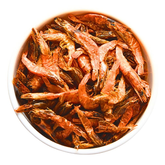 Cleaned and hygienic dry prawns inbowl   best dry prawns online India, top quality dry seafood, dry prawns in India online