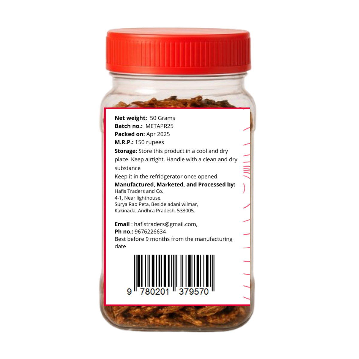 Fried Masala Dry Anchovy