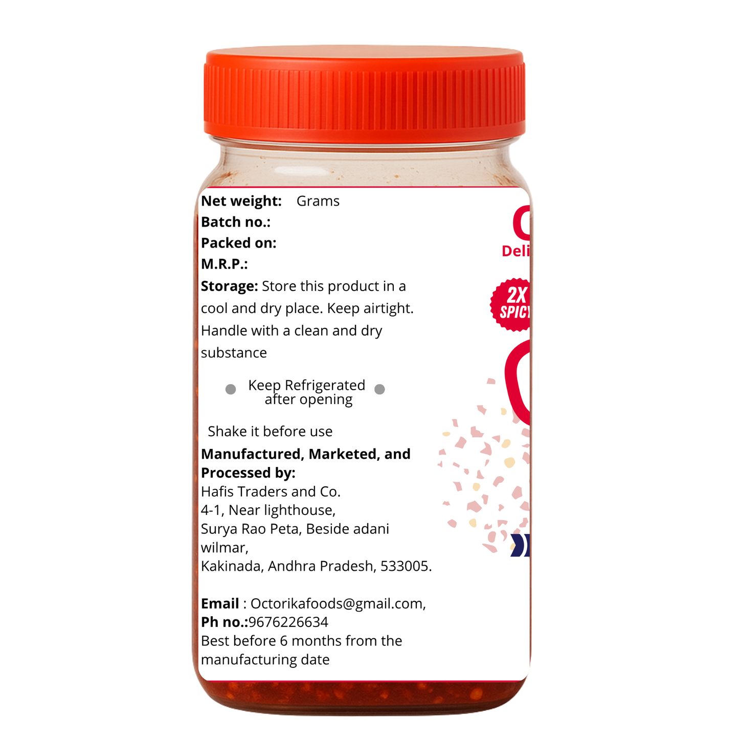 Chilli Oil - Real Garlic, Kashmiri Flakes & Indian Spices