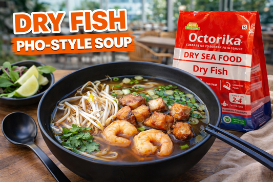 Dry Fish Pho-Style Soup – A Comforting Bowl of Coastal Umami