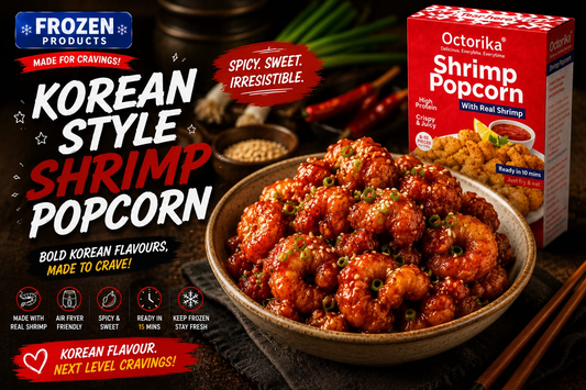 Korean Style Shrimp Popcorn