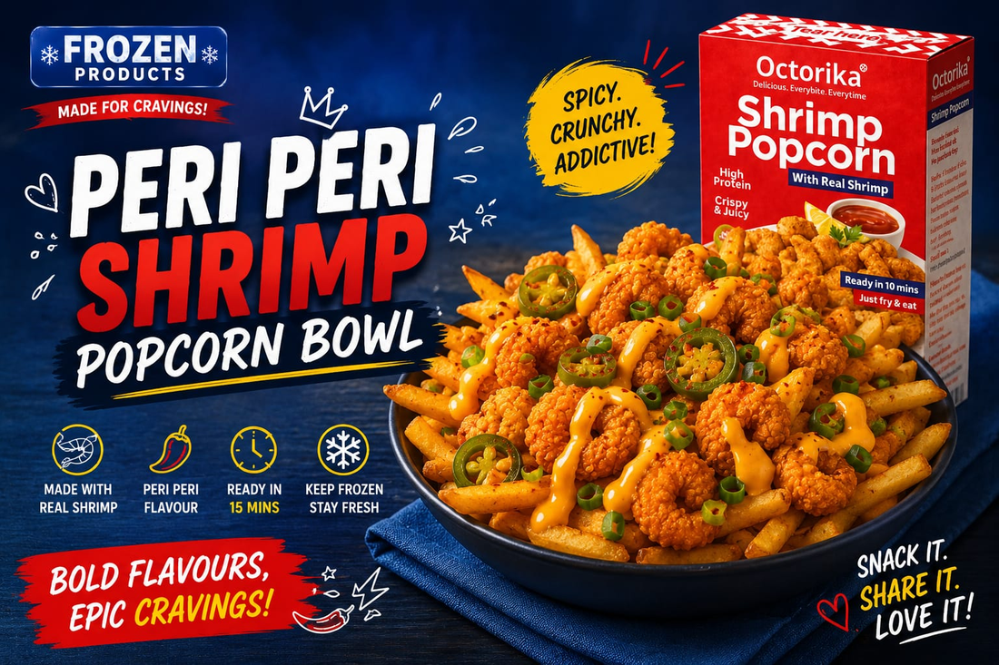 Peri Peri Shrimp Popcorn Bowl