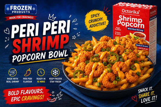 Peri Peri Shrimp Popcorn Bowl