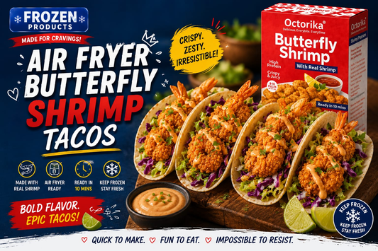 Air Fryer Butterfly Shrimp Tacos