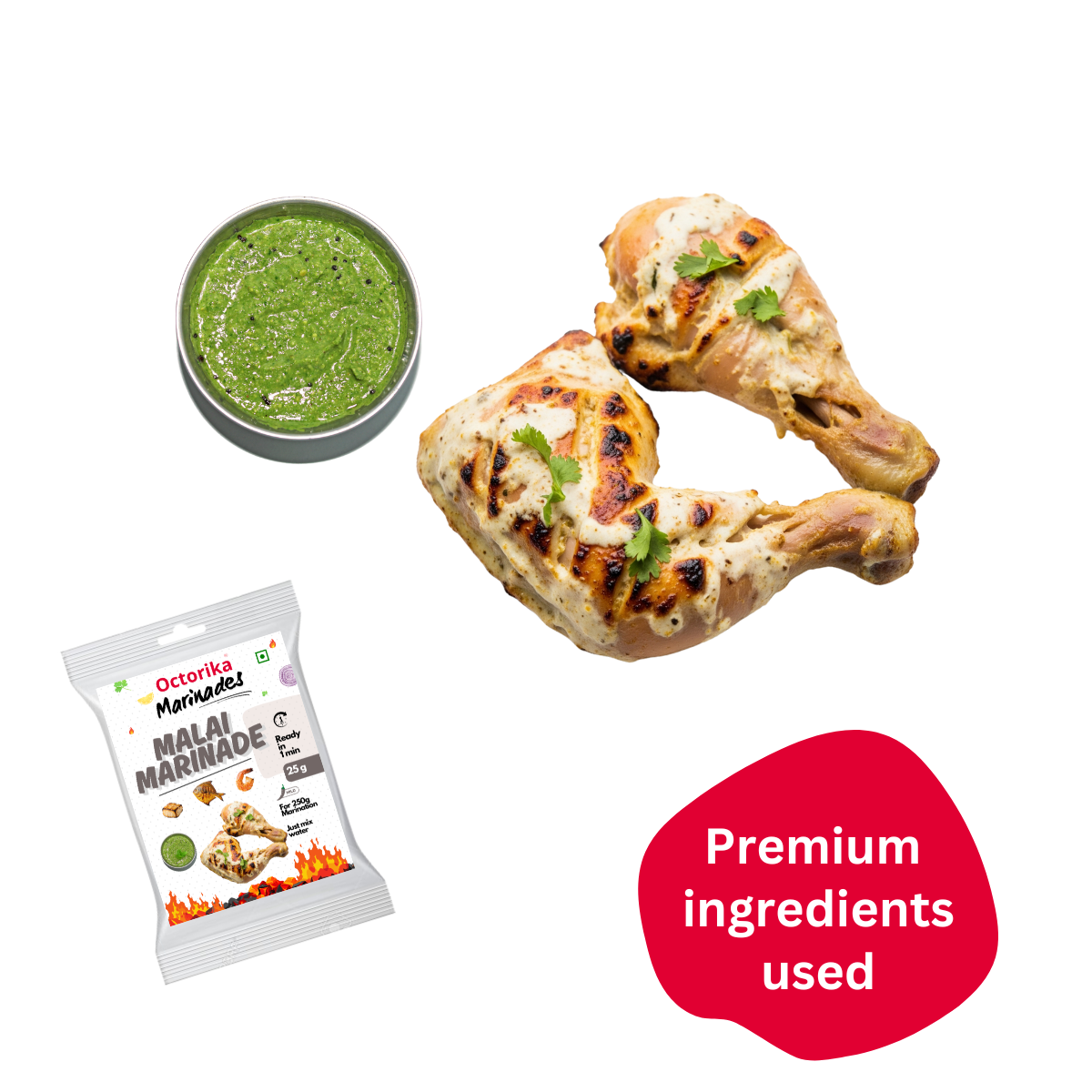 Malai Marinade - 1 minute spice mix