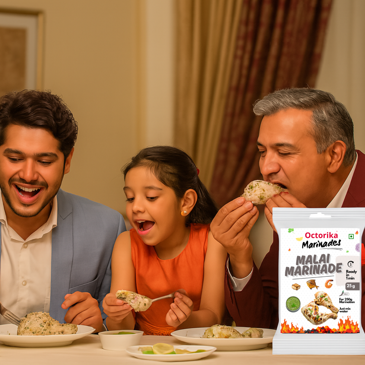 Malai Marinade - 1 minute spice mix